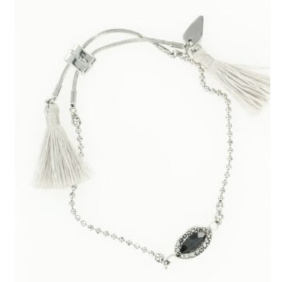 New Nordstrom KENT & KING Crystal Slider Bracelet - Picture 2 of 2